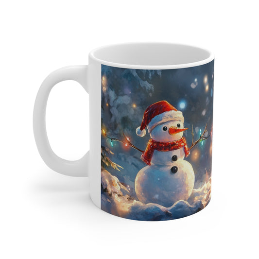 Keramisk Julekopp med Julemotiv #37 – Perfekt Gave til Kaffe, Te eller Kakao