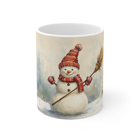 Keramisk Julekopp med Julemotiv #64 – Perfekt Gave til Kaffe, Te eller Kakao