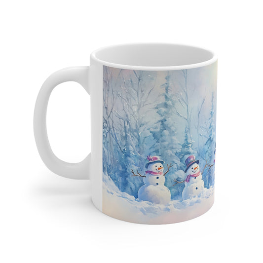 Keramisk Julekopp med Julemotiv #50 – Perfekt Gave til Kaffe, Te eller Kakao