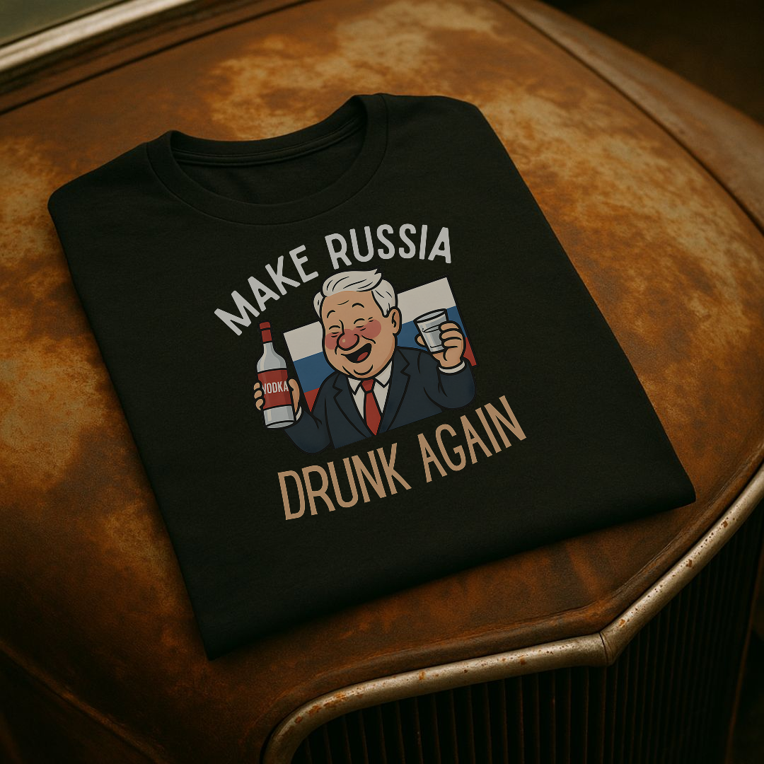 Make Russia Drunk Again T-skjorte