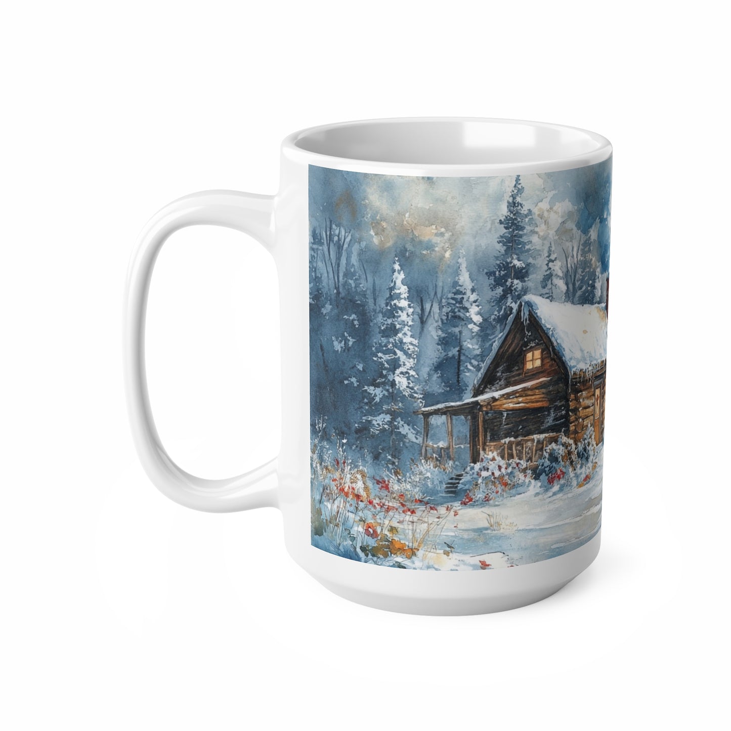 Keramisk Julekopp med Julemotiv #9 – Perfekt Gave til Kaffe, Te eller Kakao