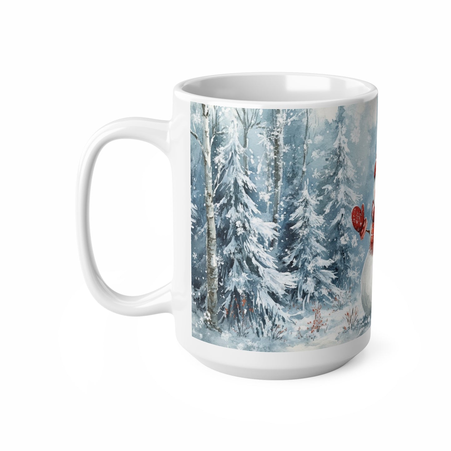 Keramisk Julekopp med Julemotiv #62 – Perfekt Gave til Kaffe, Te eller Kakao