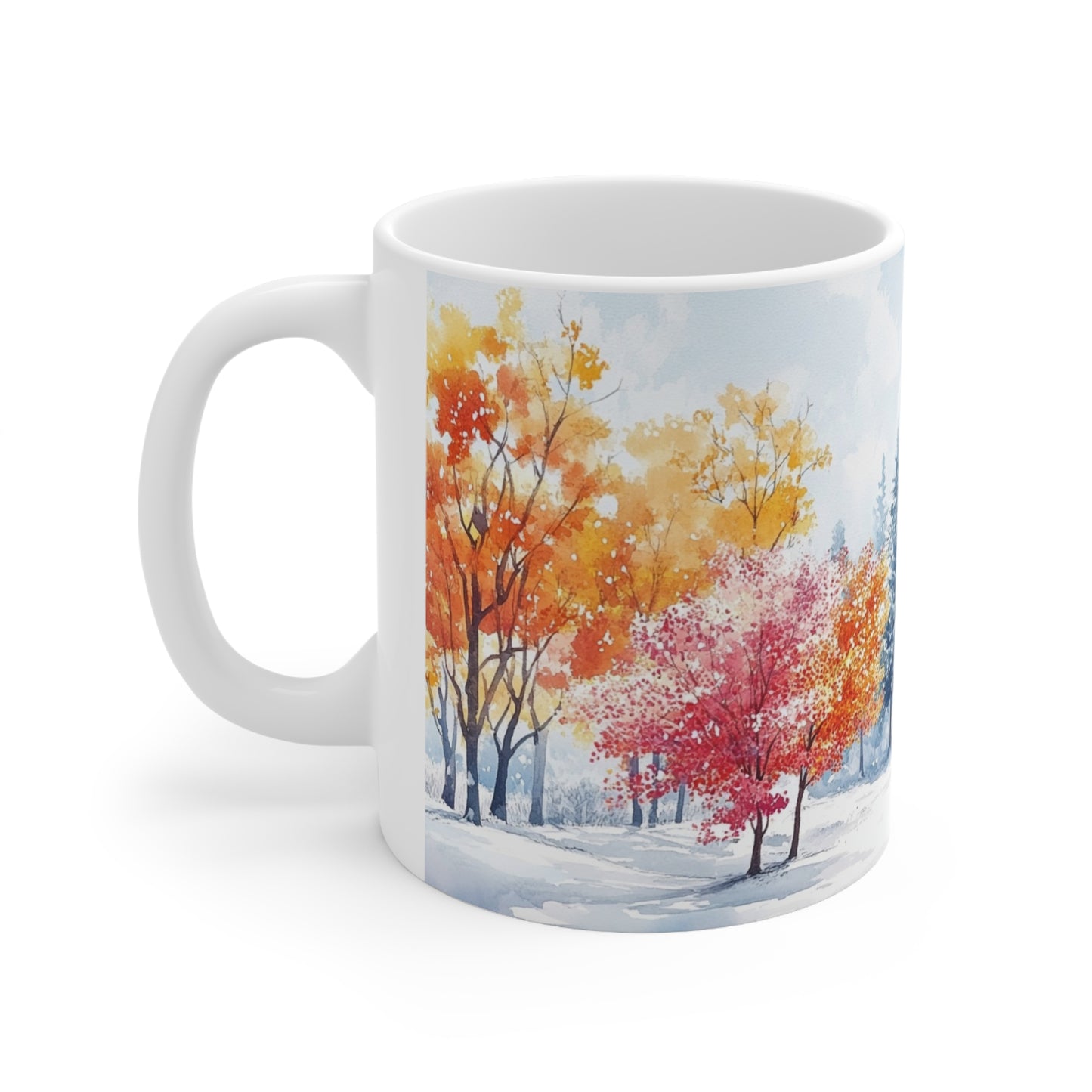 Keramisk Julekopp med Julemotiv #103 – Perfekt Gave til Kaffe, Te eller Kakao