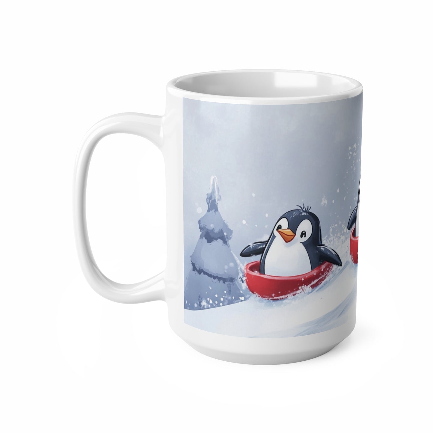 Keramisk Julekopp med Julemotiv #86 – Perfekt Gave til Kaffe, Te eller Kakao