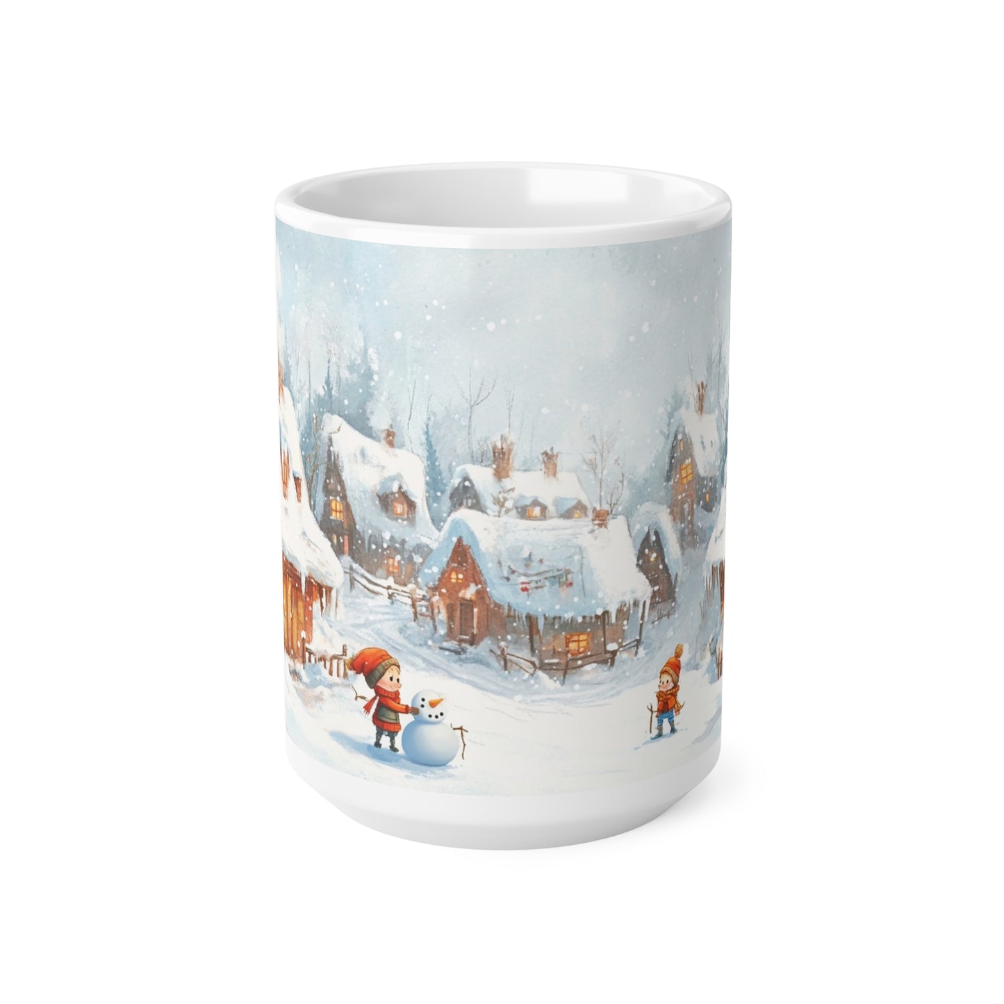 Keramisk Julekopp med Julemotiv #13 – Perfekt Gave til Kaffe, Te eller Kakao