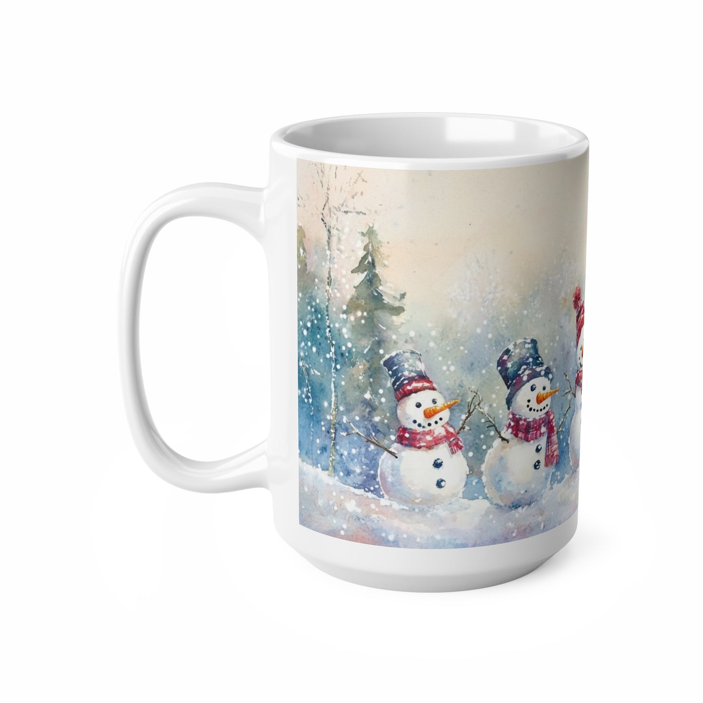 Keramisk Julekopp med Julemotiv #48 – Perfekt Gave til Kaffe, Te eller Kakao