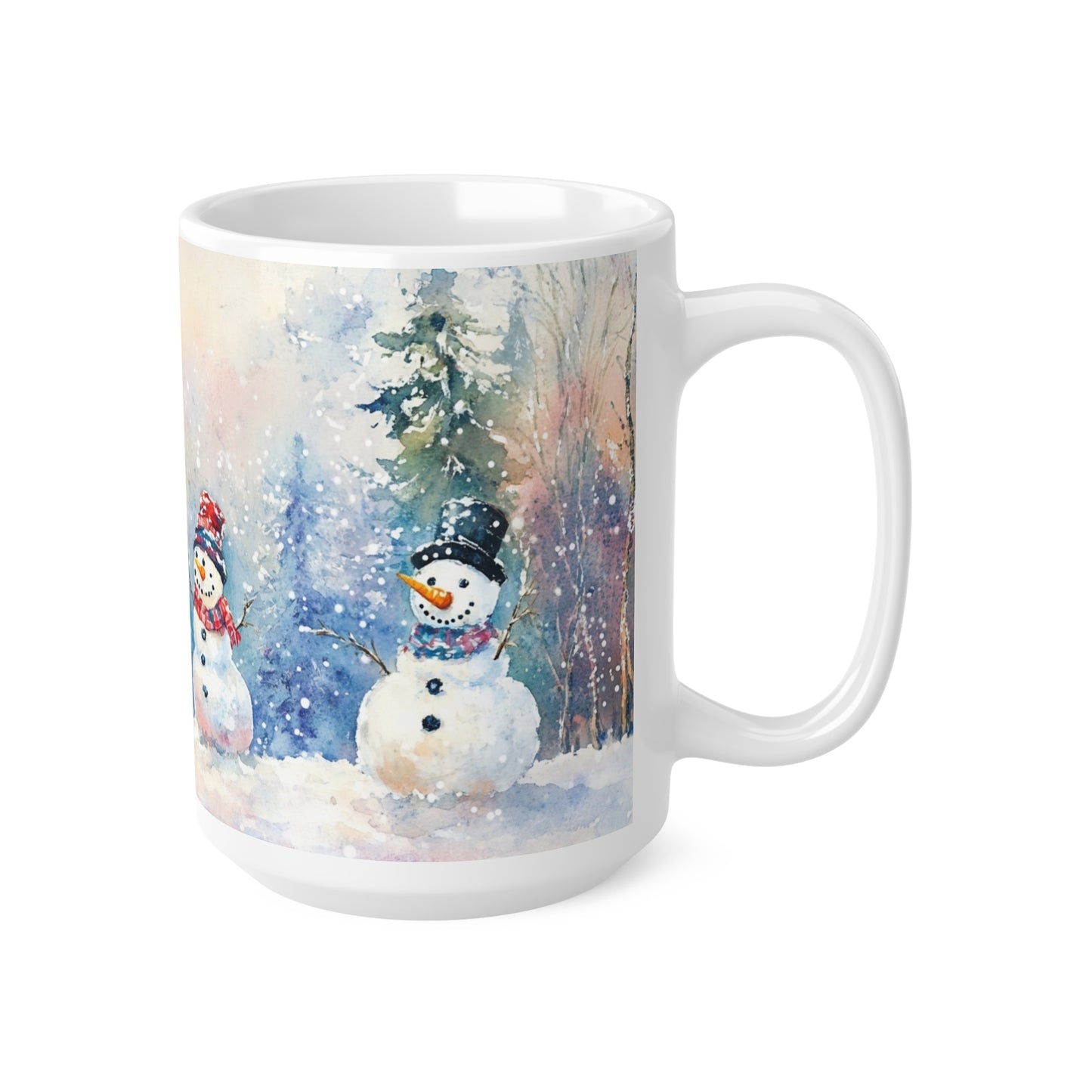 Keramisk Julekopp med Julemotiv #48 – Perfekt Gave til Kaffe, Te eller Kakao