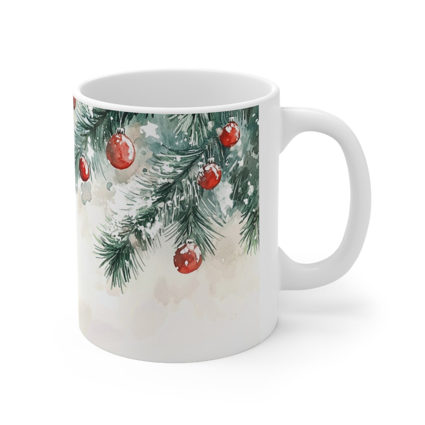 Keramisk Julekopp med Julemotiv #27 – Perfekt Gave til Kaffe, Te eller Kakao