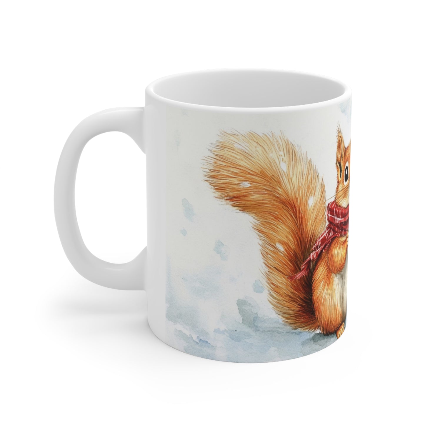 Keramisk Julekopp med Julemotiv #25 – Perfekt Gave til Kaffe, Te eller Kakao