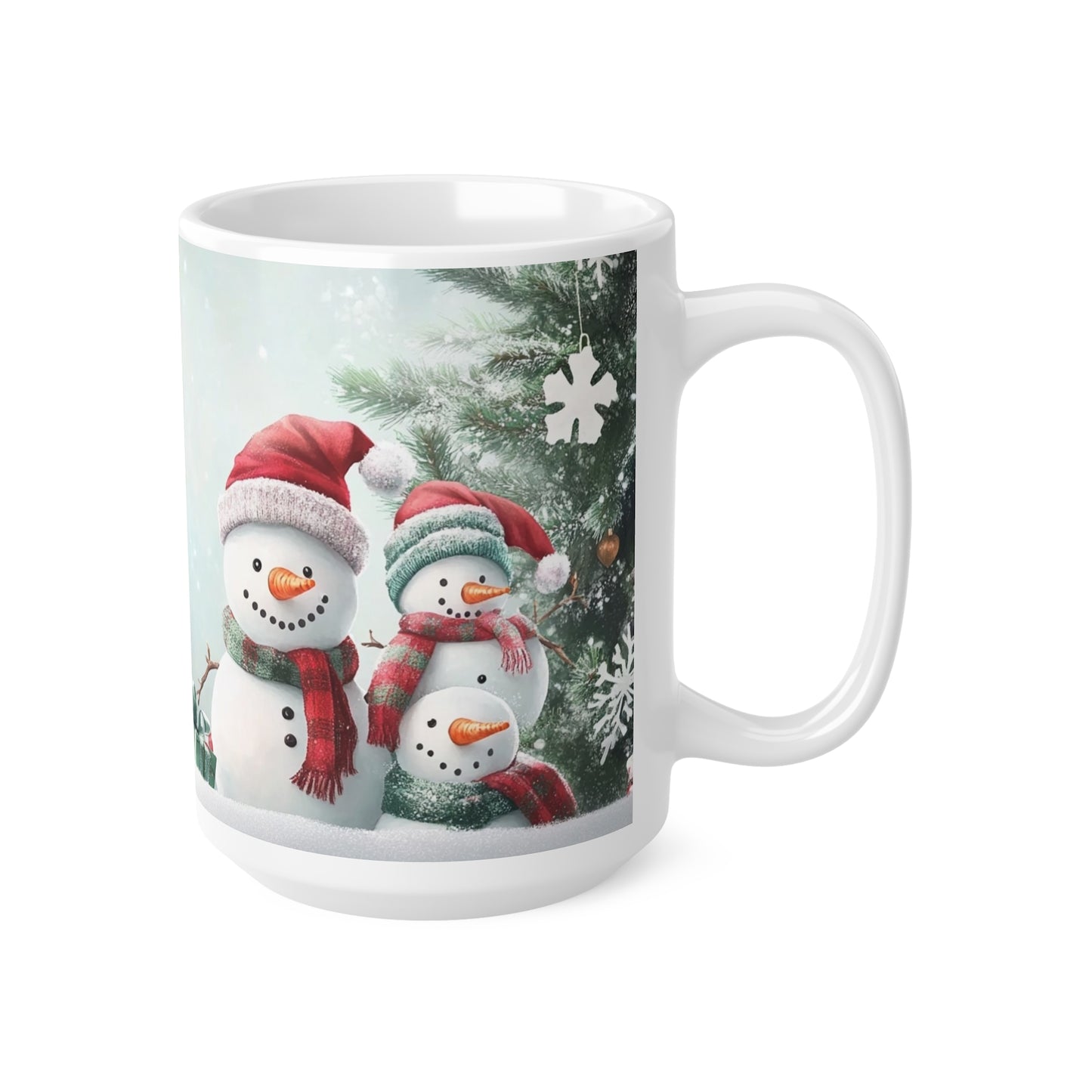 Keramisk Julekopp med Julemotiv #28 – Perfekt Gave til Kaffe, Te eller Kakao