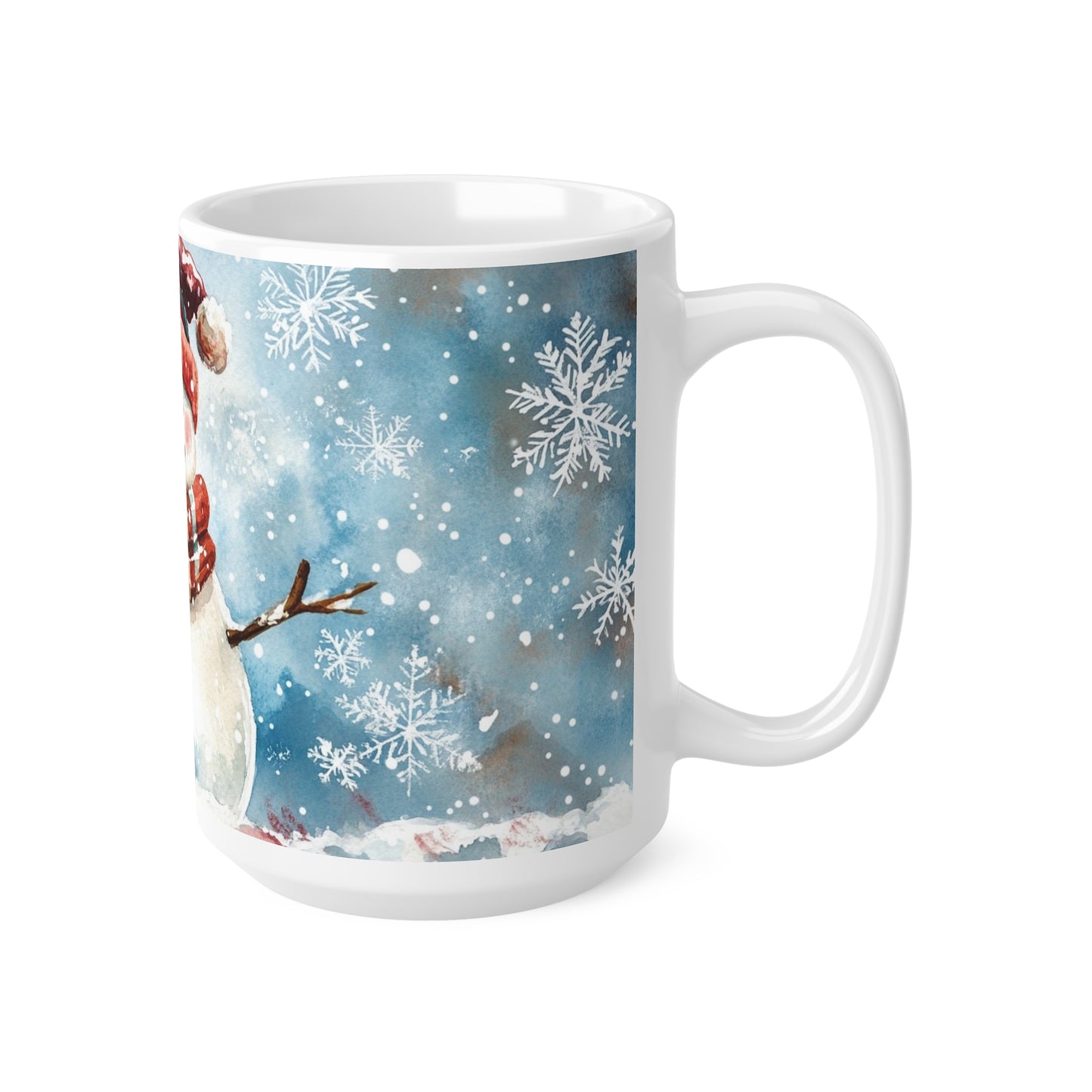 Keramisk Julekopp med Julemotiv #40 – Perfekt Gave til Kaffe, Te eller Kakao