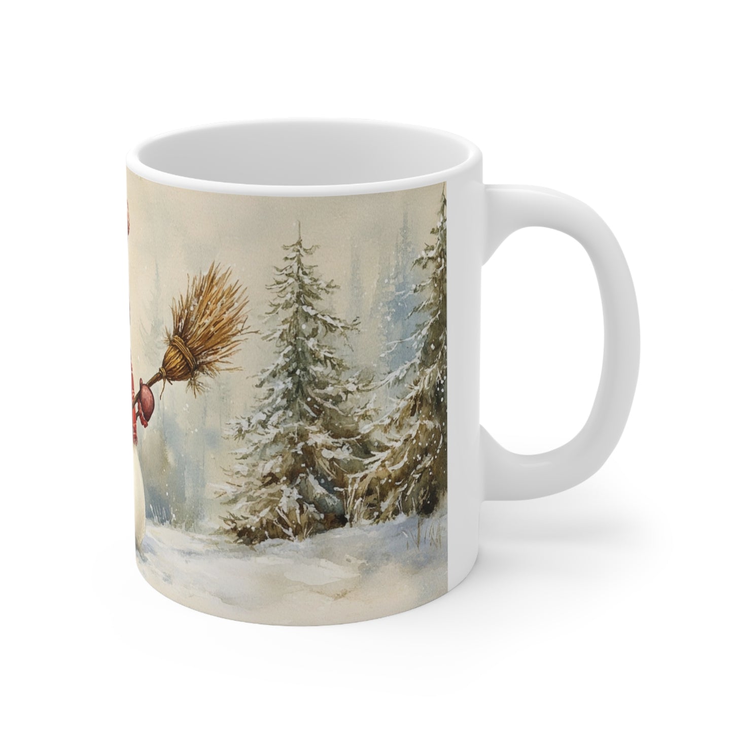 Keramisk Julekopp med Julemotiv #64 – Perfekt Gave til Kaffe, Te eller Kakao