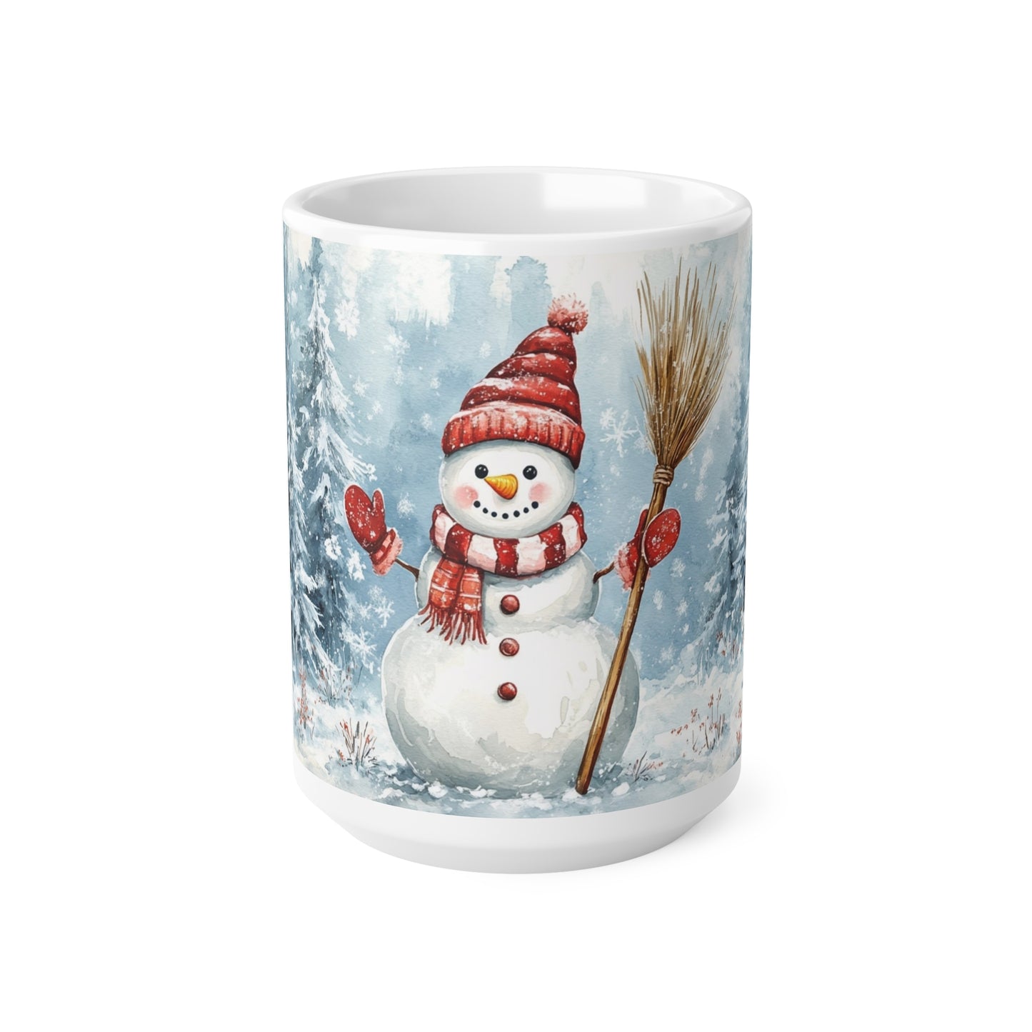 Keramisk Julekopp med Julemotiv #62 – Perfekt Gave til Kaffe, Te eller Kakao