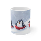 Keramisk Julekopp med Julemotiv #86 – Perfekt Gave til Kaffe, Te eller Kakao