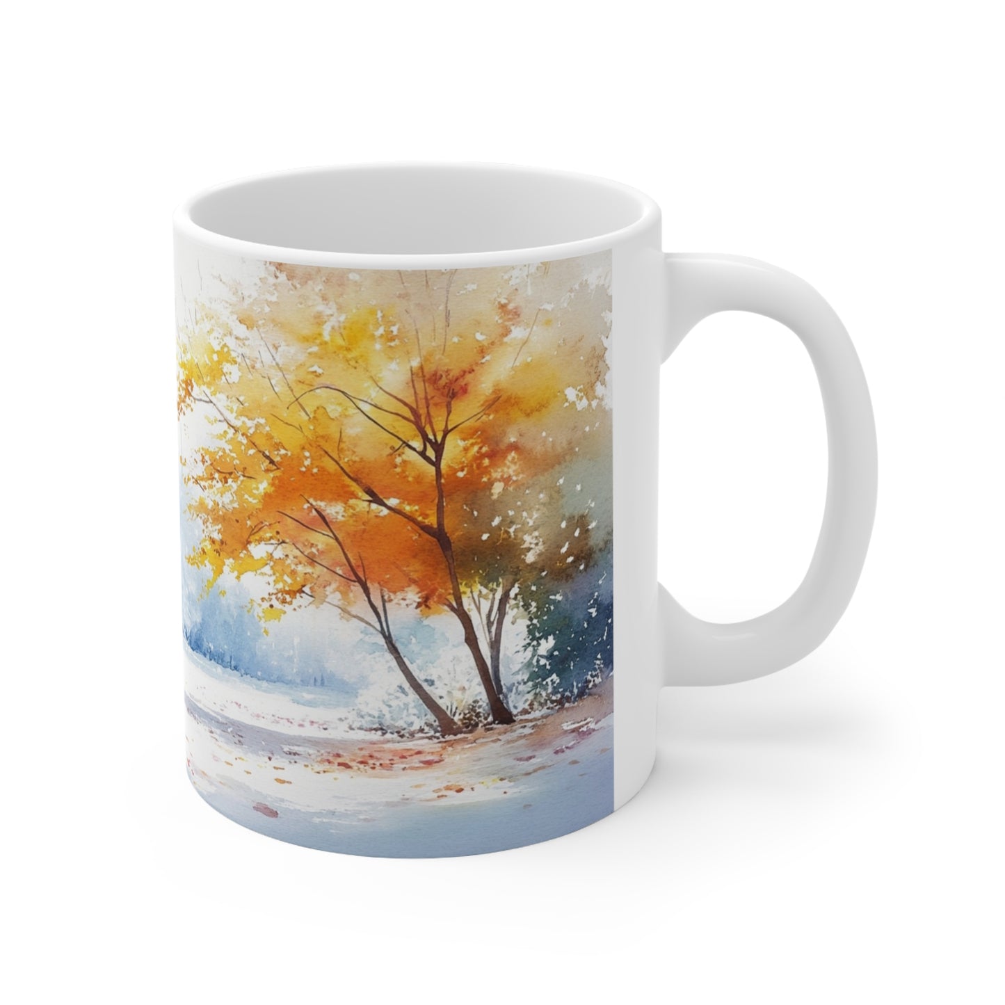 Keramisk Julekopp med Julemotiv #102 – Perfekt Gave til Kaffe, Te eller Kakao