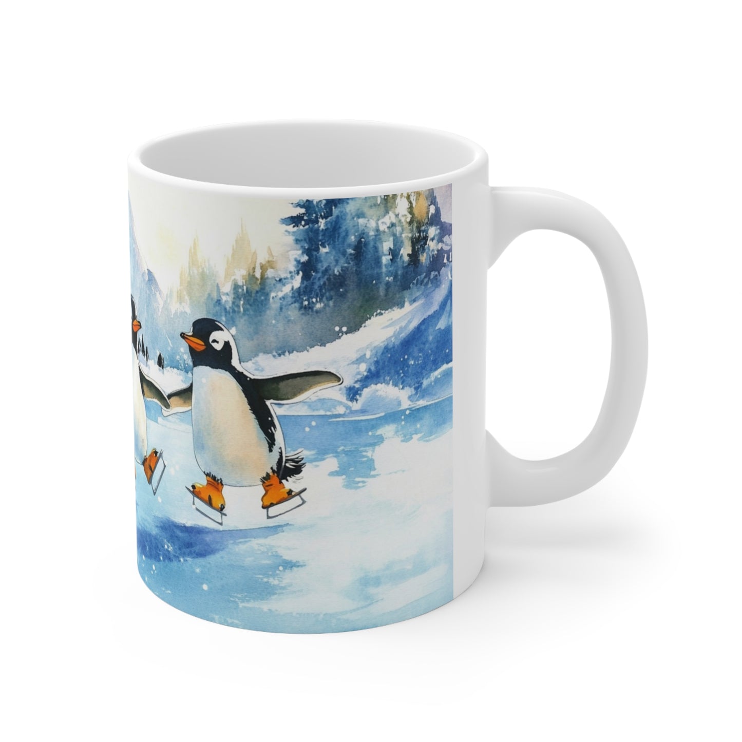 Keramisk Julekopp med Julemotiv #58 – Perfekt Gave til Kaffe, Te eller Kakao