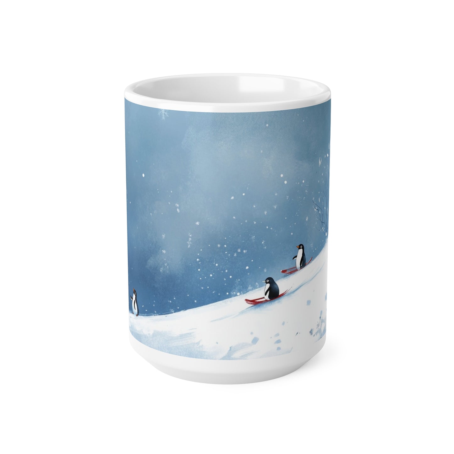 Keramisk Julekopp med Julemotiv #85 – Perfekt Gave til Kaffe, Te eller Kakao