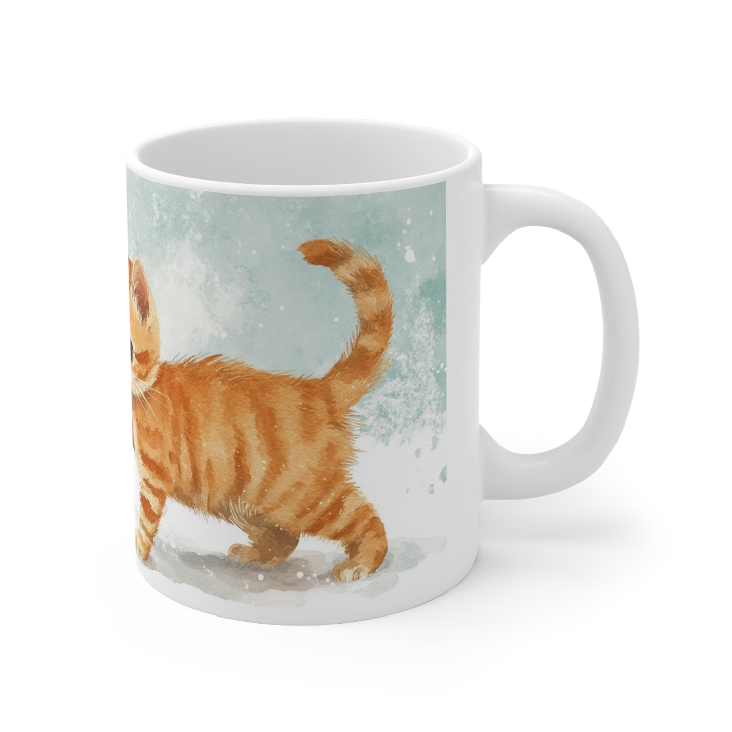 Keramisk Julekopp med Julemotiv #76 – Perfekt Gave til Kaffe, Te eller Kakao