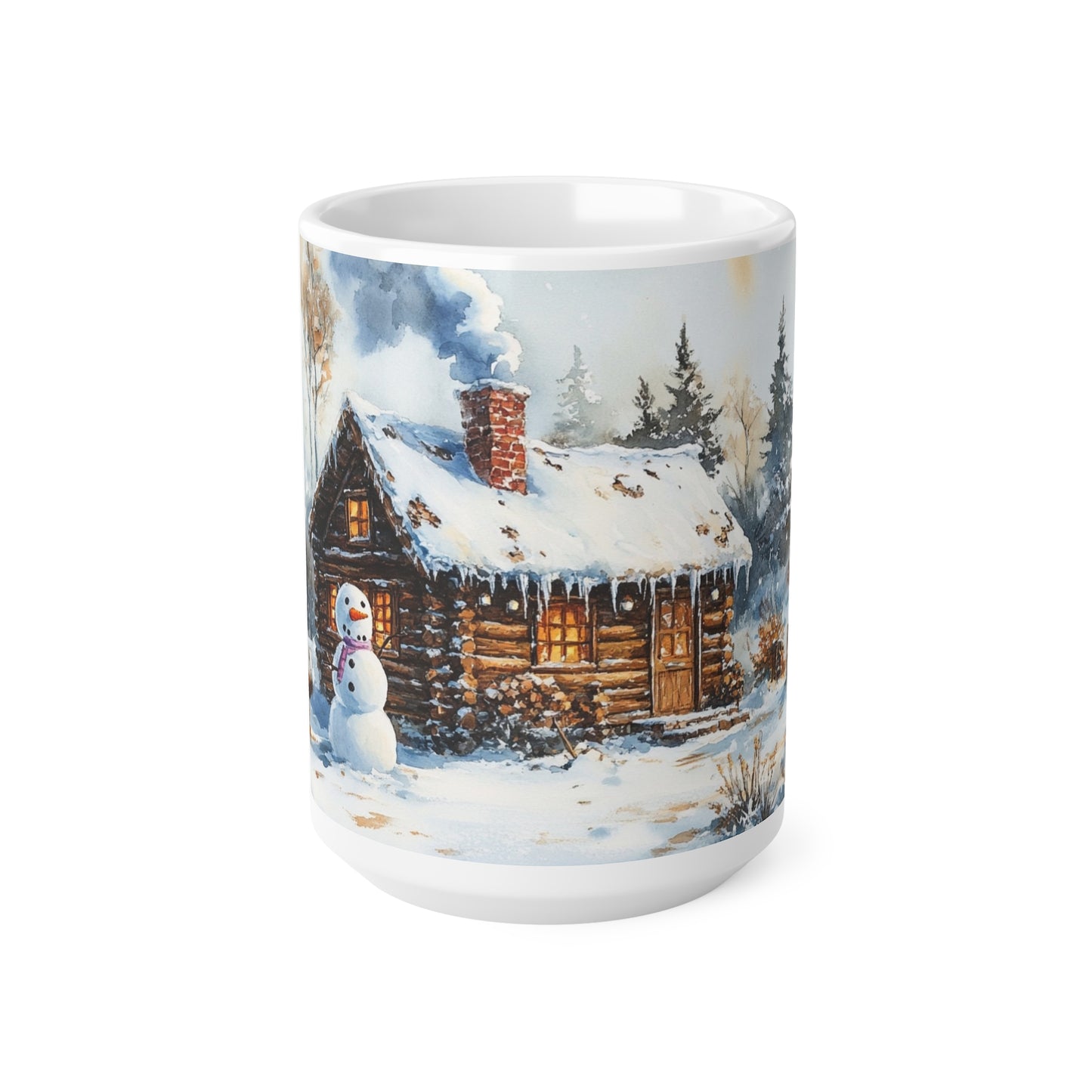 Keramisk Julekopp med Julemotiv #10 – Perfekt Gave til Kaffe, Te eller Kakao