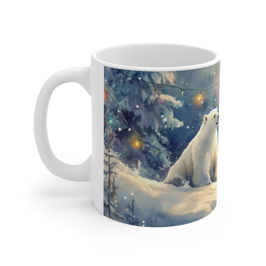 Keramisk Julekopp med Julemotiv #74 – Perfekt Gave til Kaffe, Te eller Kakao