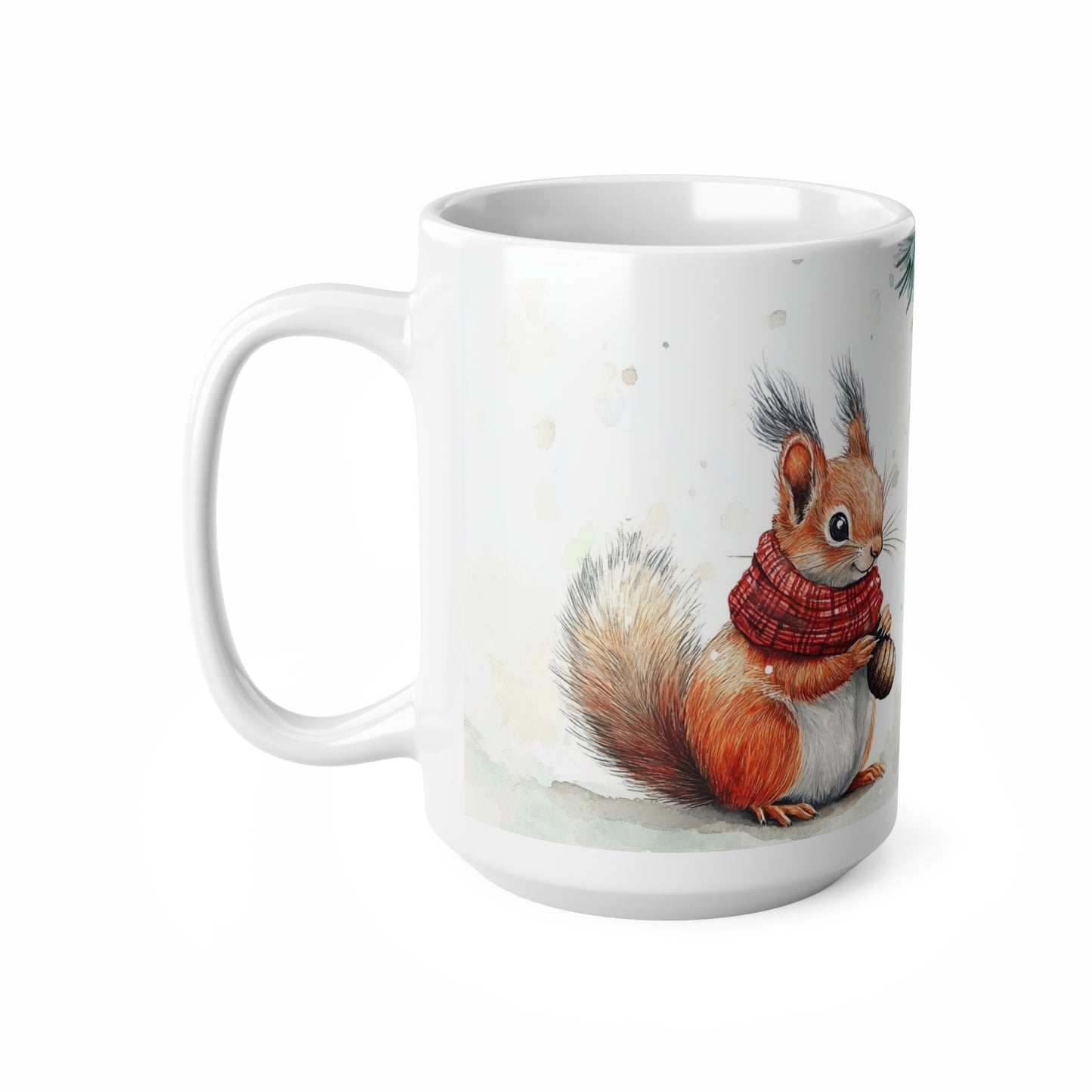 Keramisk Julekopp med Julemotiv #27 – Perfekt Gave til Kaffe, Te eller Kakao