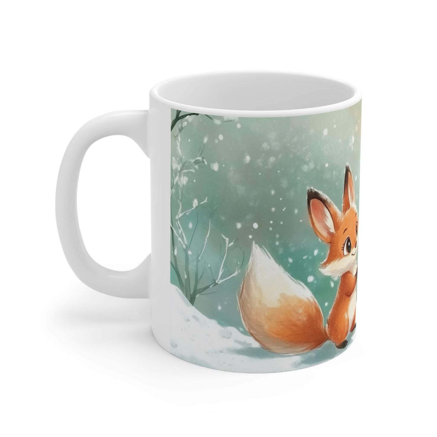 Keramisk Julekopp med Julemotiv #17 – Perfekt Gave til Kaffe, Te eller Kakao