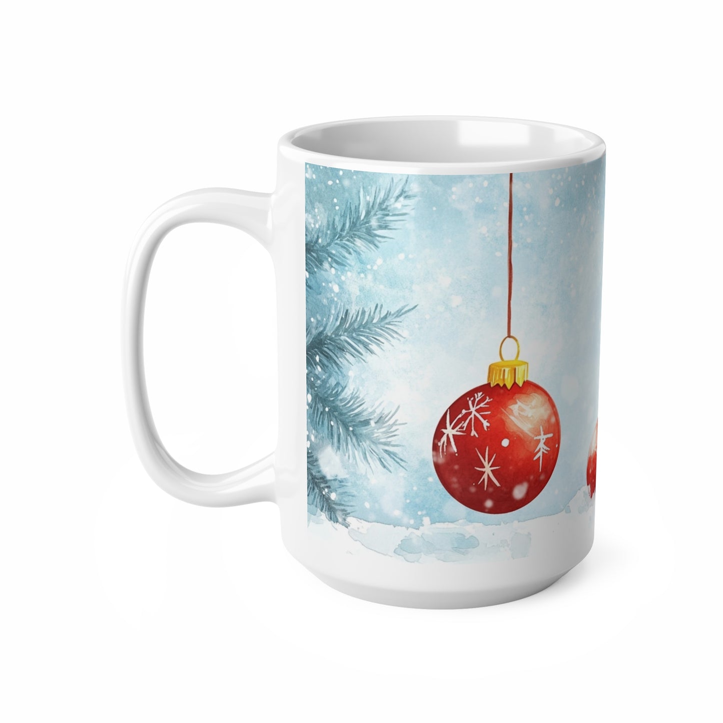 Keramisk Julekopp med Julemotiv #78 – Perfekt Gave til Kaffe, Te eller Kakao