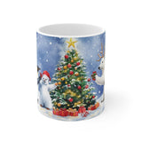 Keramisk Julekopp med Julemotiv #57 – Perfekt Gave til Kaffe, Te eller Kakao