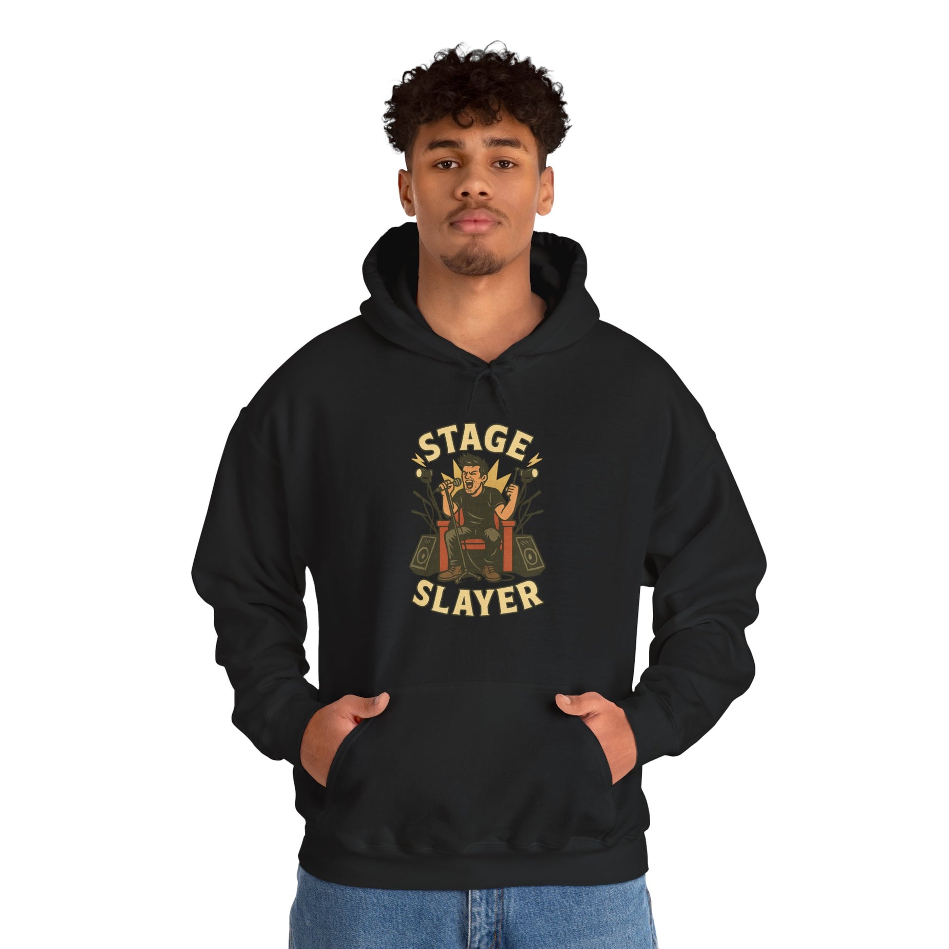 Stage Slayer Hoodie - Unisex Sweatshirt - Lucky Spark