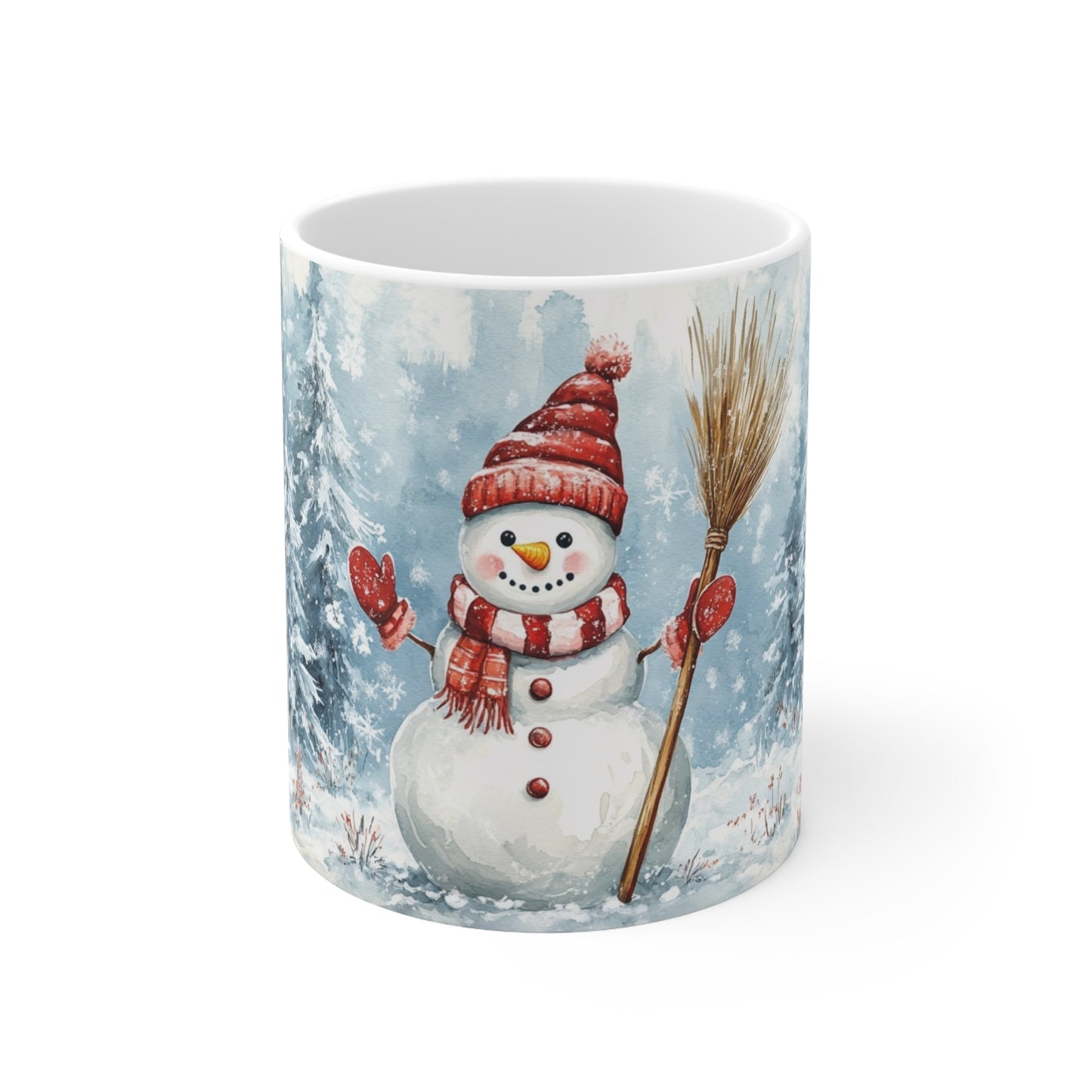 Keramisk Julekopp med Julemotiv #62 – Perfekt Gave til Kaffe, Te eller Kakao