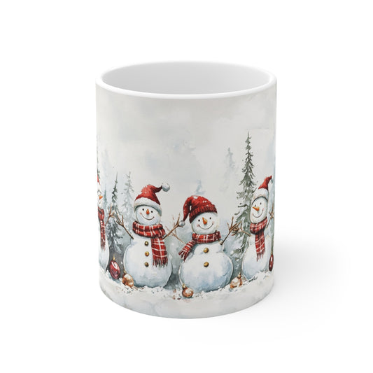 Keramisk Julekopp med Julemotiv #47 – Perfekt Gave til Kaffe, Te eller Kakao