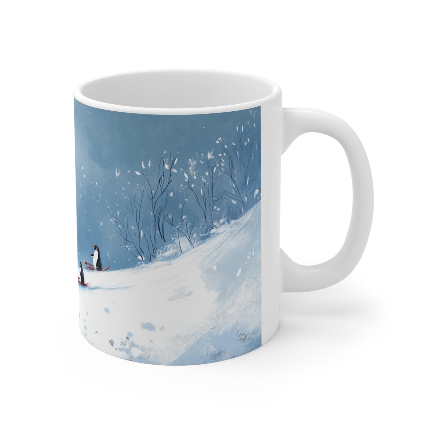 Keramisk Julekopp med Julemotiv #85 – Perfekt Gave til Kaffe, Te eller Kakao