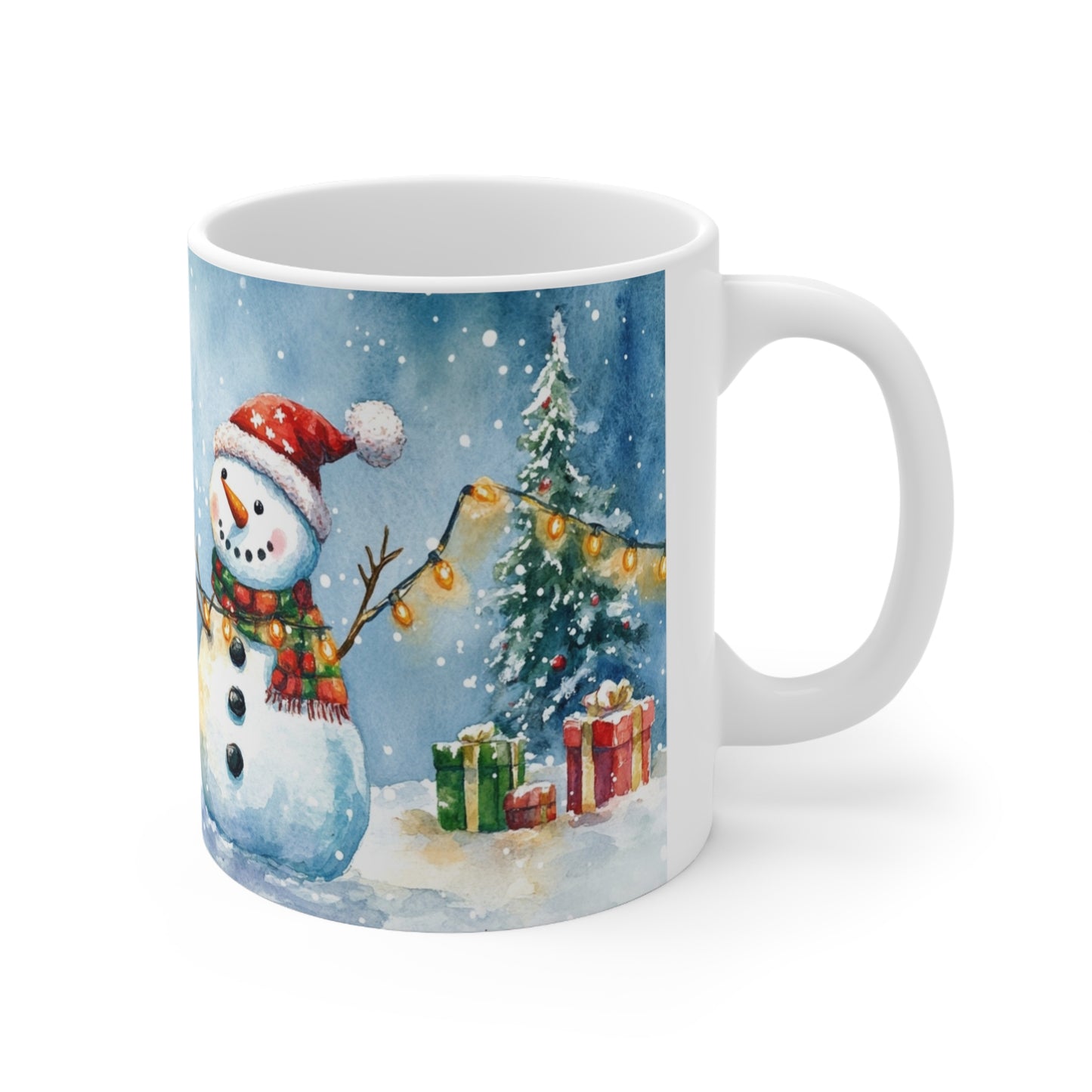 Keramisk Julekopp med Julemotiv #69 – Perfekt Gave til Kaffe, Te eller Kakao