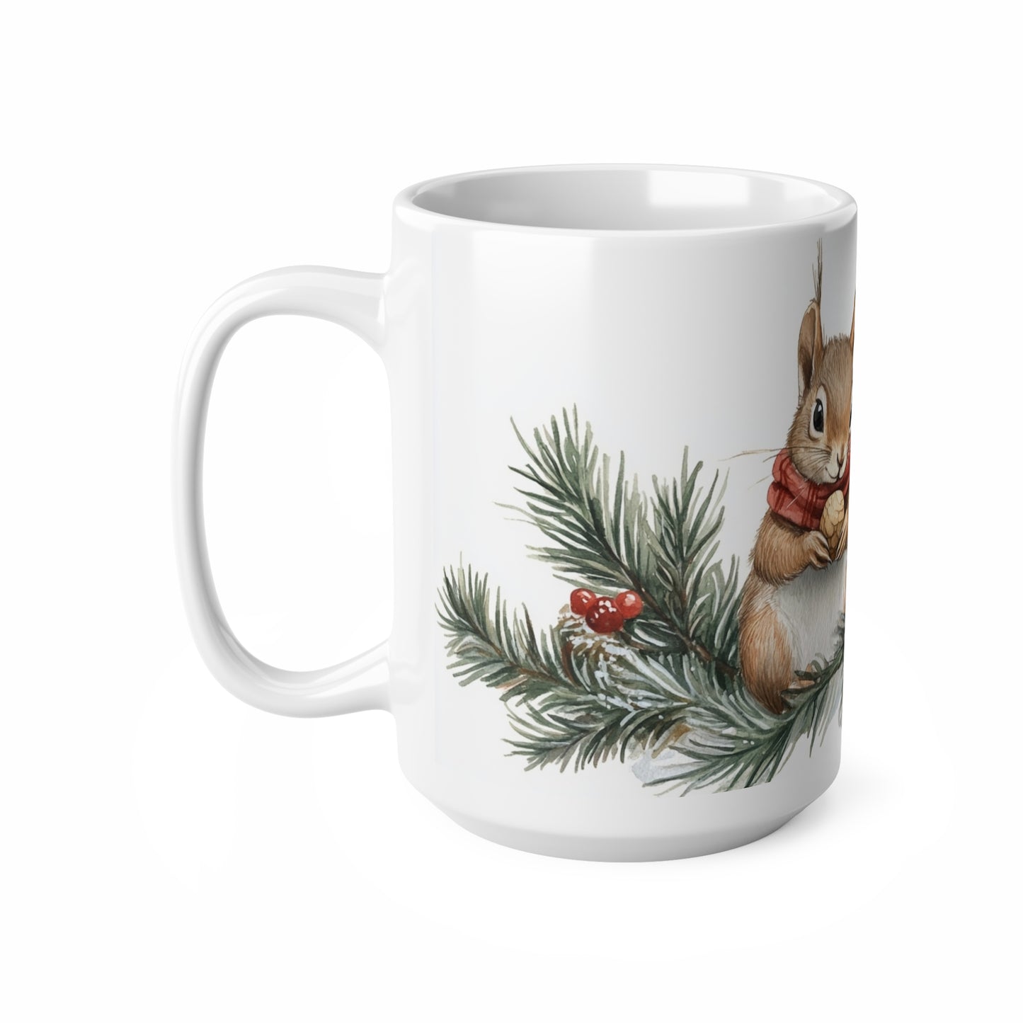 Keramisk Julekopp med Julemotiv #24 – Perfekt Gave til Kaffe, Te eller Kakao