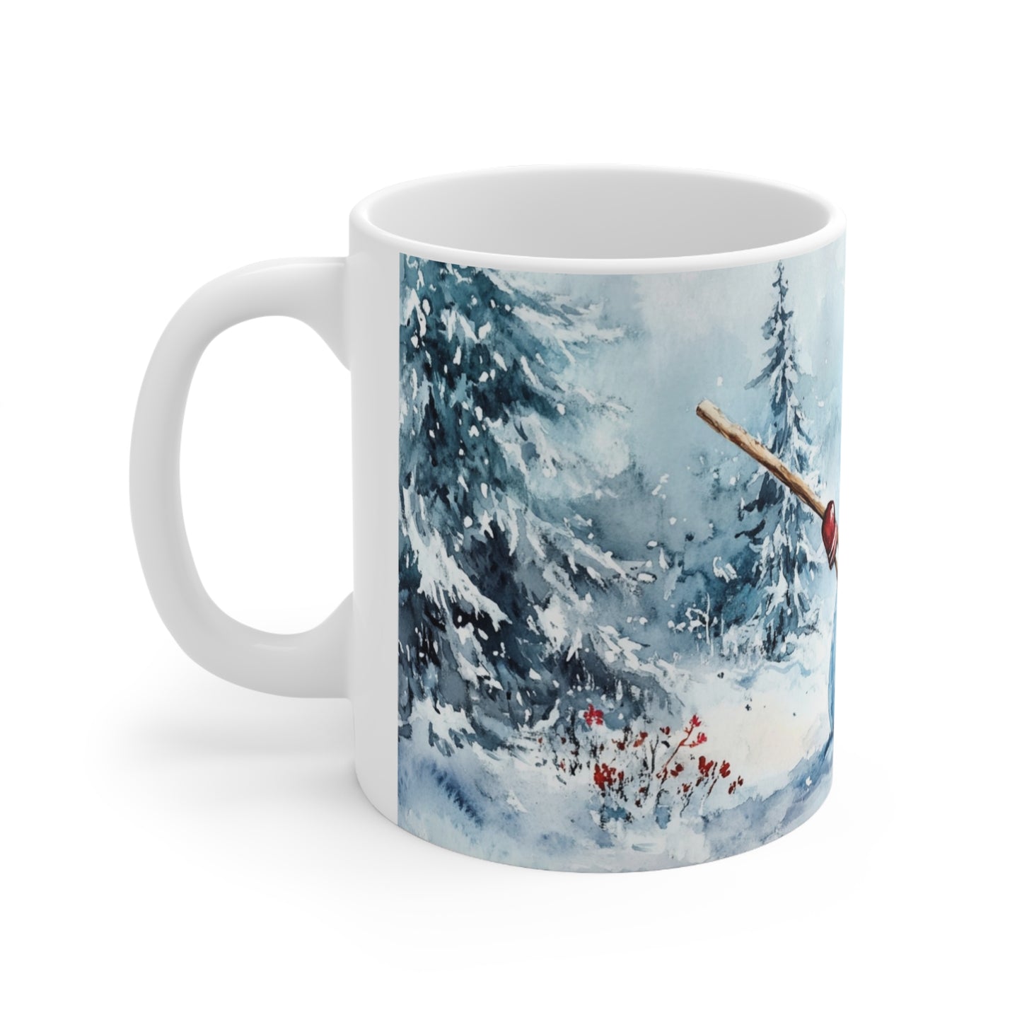 Keramisk Julekopp med Julemotiv #65 – Perfekt Gave til Kaffe, Te eller Kakao