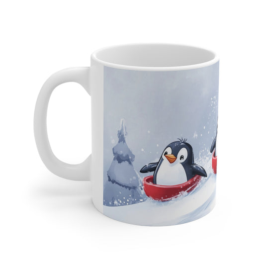 Keramisk Julekopp med Julemotiv #86 – Perfekt Gave til Kaffe, Te eller Kakao