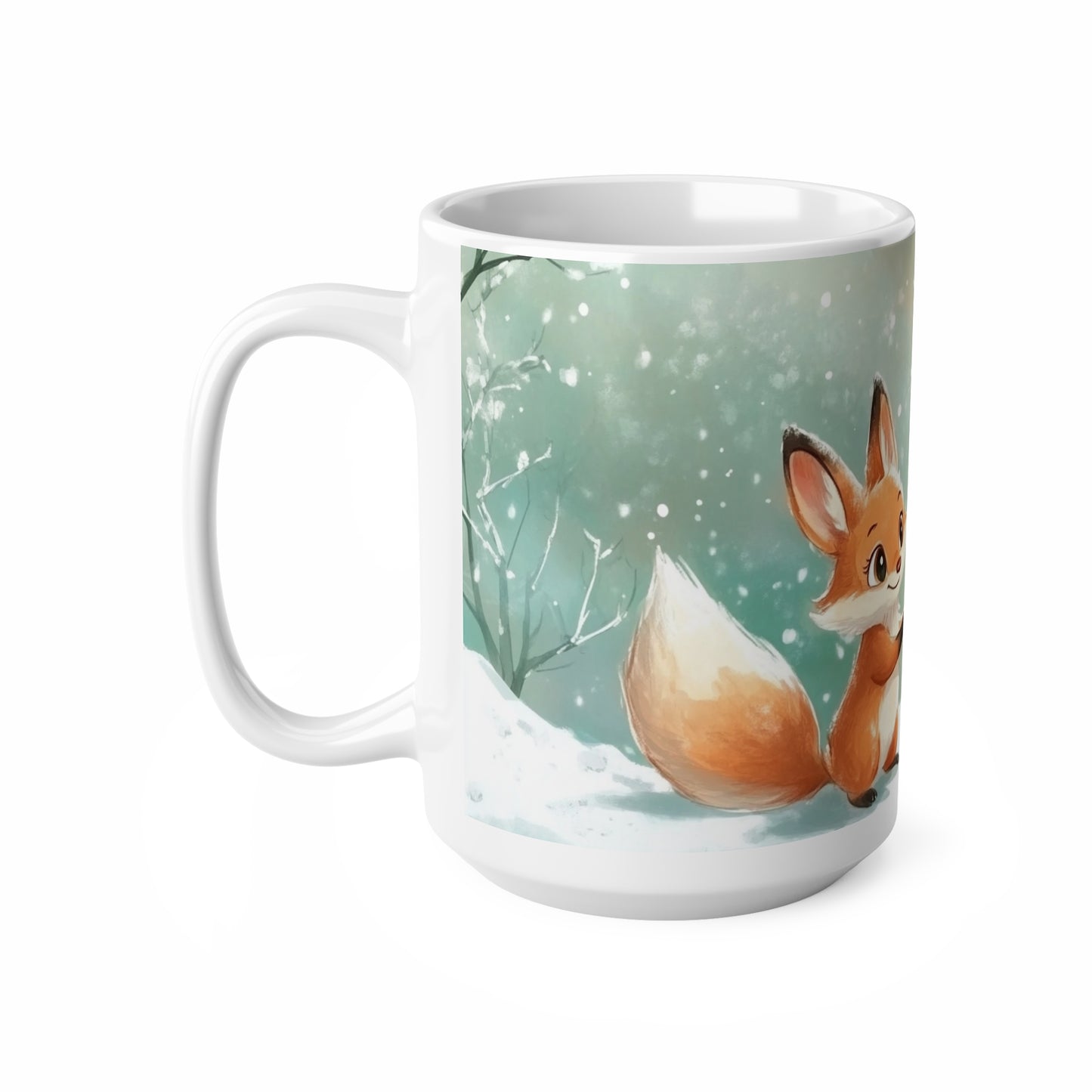 Keramisk Julekopp med Julemotiv #17 – Perfekt Gave til Kaffe, Te eller Kakao