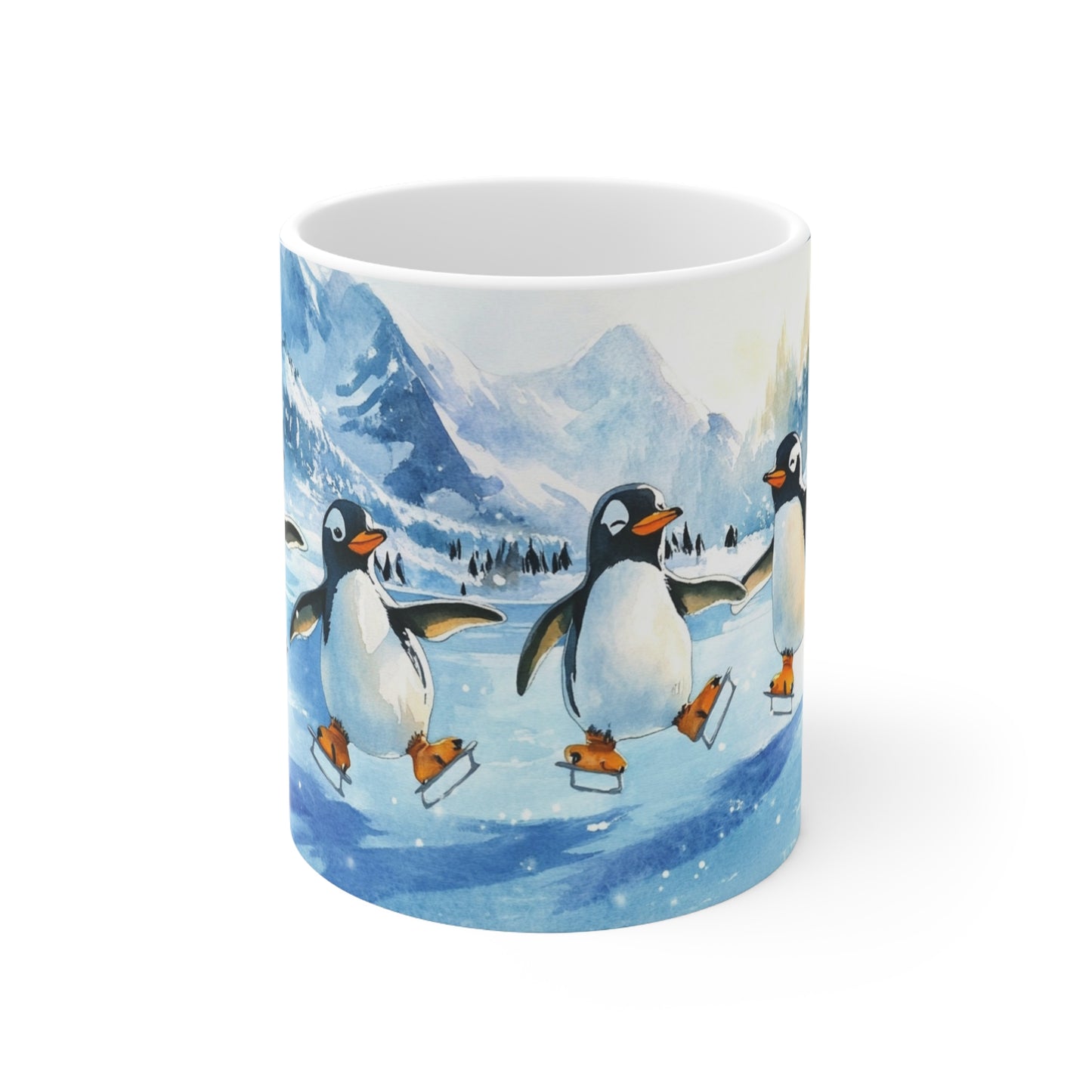 Keramisk Julekopp med Julemotiv #58 – Perfekt Gave til Kaffe, Te eller Kakao