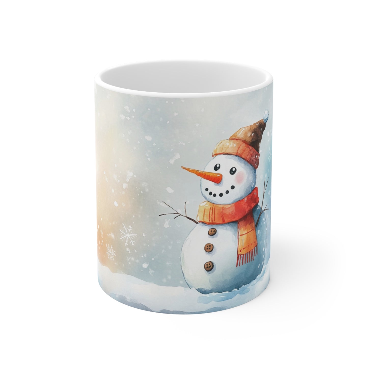 Keramisk Julekopp med Julemotiv #41 – Perfekt Gave til Kaffe, Te eller Kakao