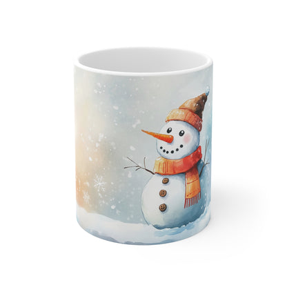 Keramisk Julekopp med Julemotiv #41 – Perfekt Gave til Kaffe, Te eller Kakao