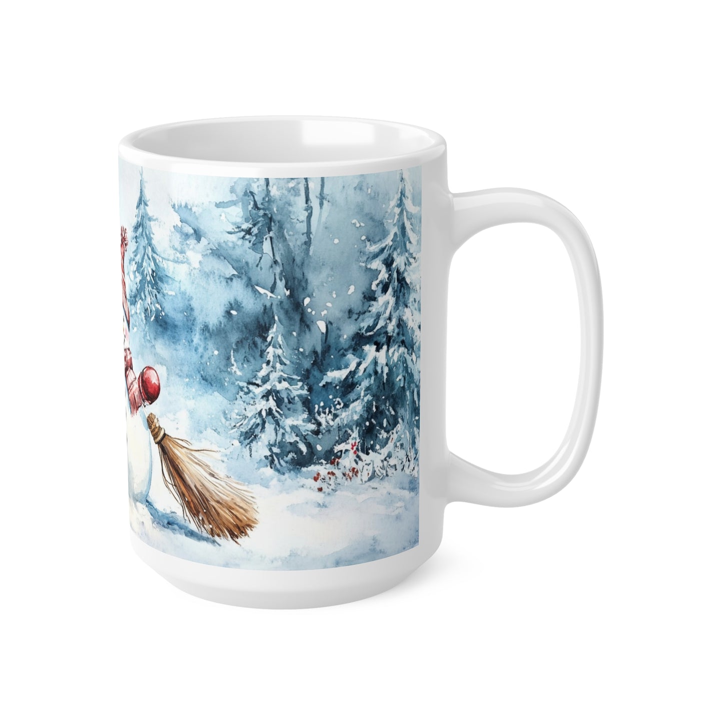 Keramisk Julekopp med Julemotiv #65 – Perfekt Gave til Kaffe, Te eller Kakao