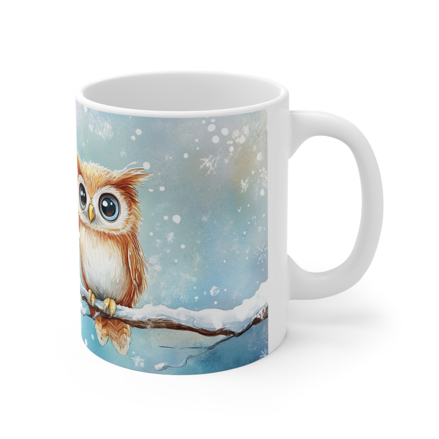 Keramisk Julekopp med Julemotiv #20 – Perfekt Gave til Kaffe, Te eller Kakao