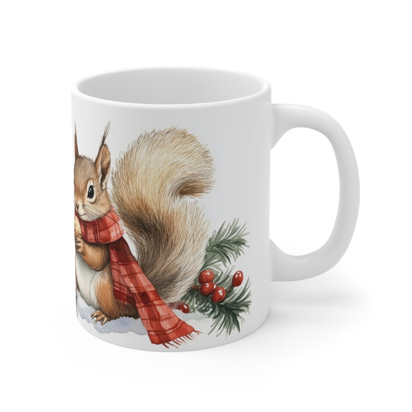 Keramisk Julekopp med Julemotiv #24 – Perfekt Gave til Kaffe, Te eller Kakao