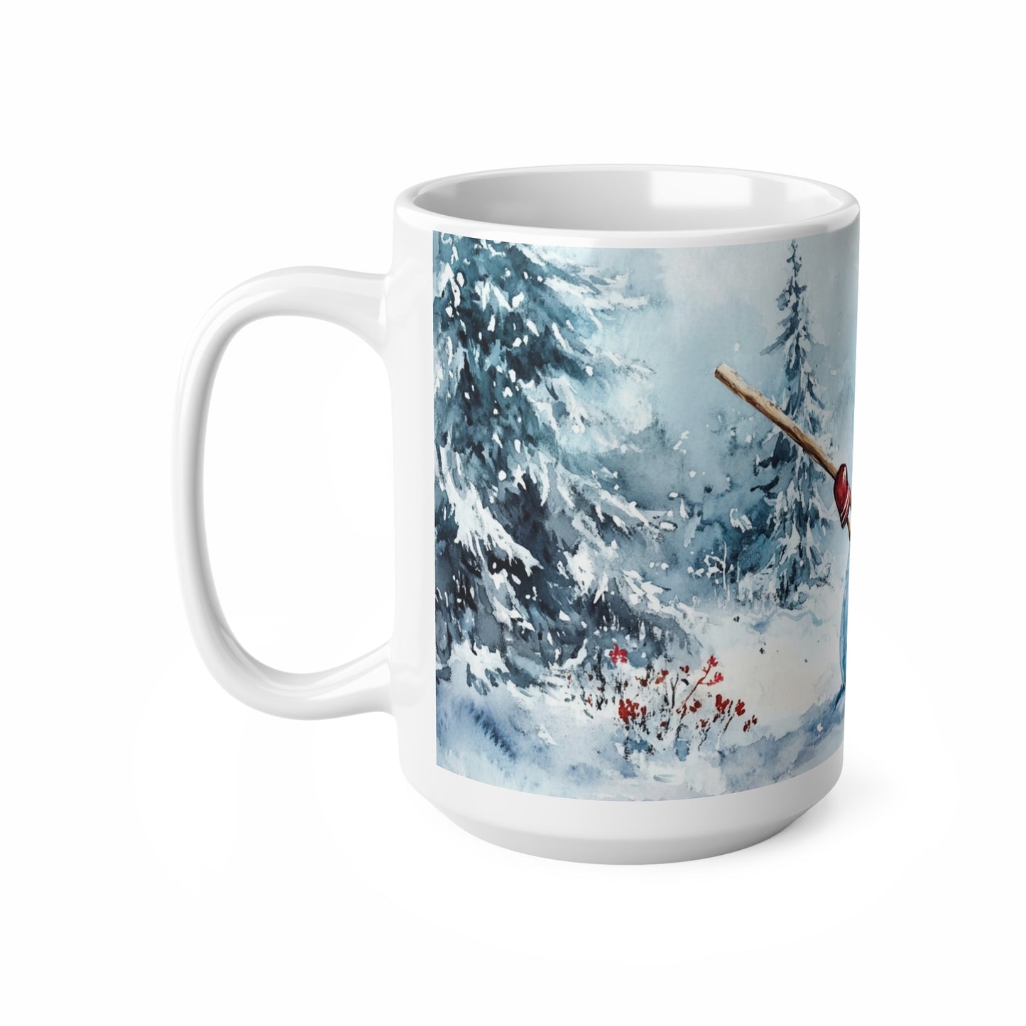 Keramisk Julekopp med Julemotiv #65 – Perfekt Gave til Kaffe, Te eller Kakao