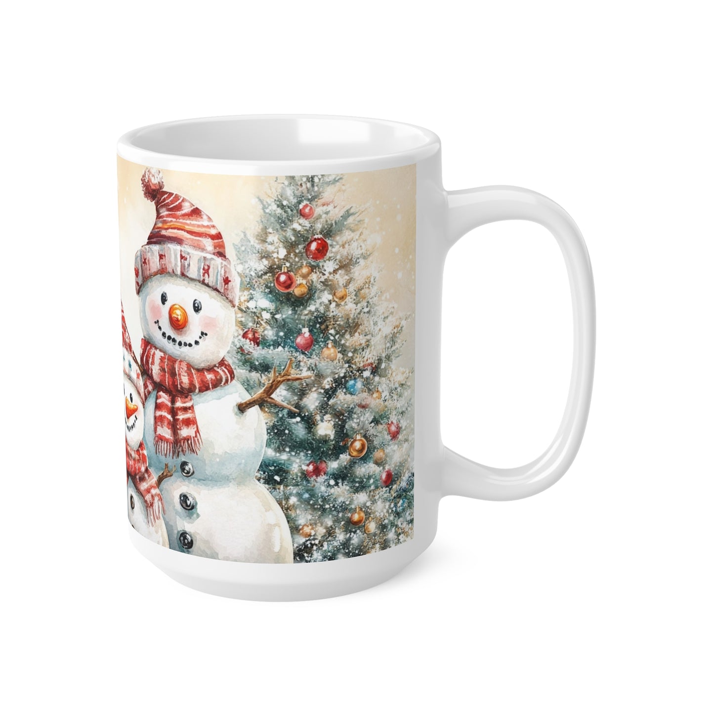 Keramisk Julekopp med Julemotiv #31 – Perfekt Gave til Kaffe, Te eller Kakao