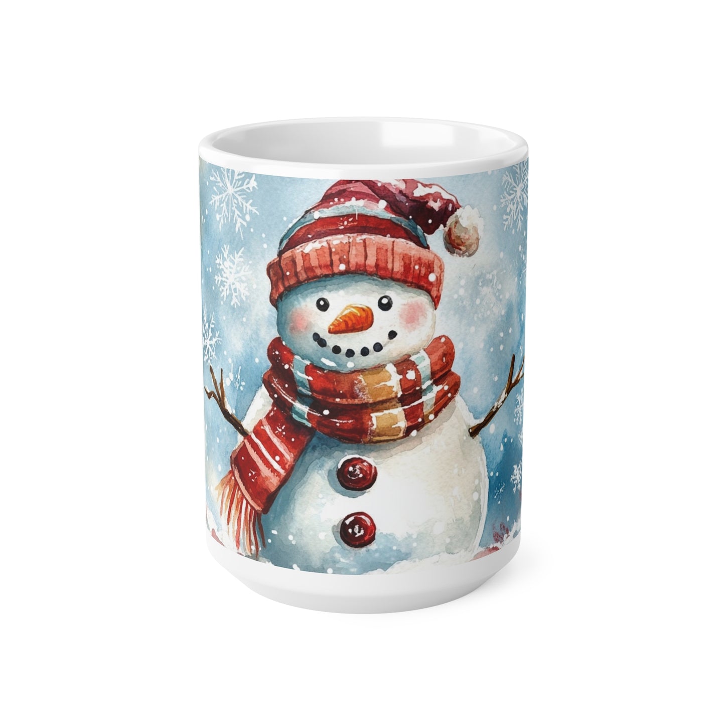 Keramisk Julekopp med Julemotiv #40 – Perfekt Gave til Kaffe, Te eller Kakao