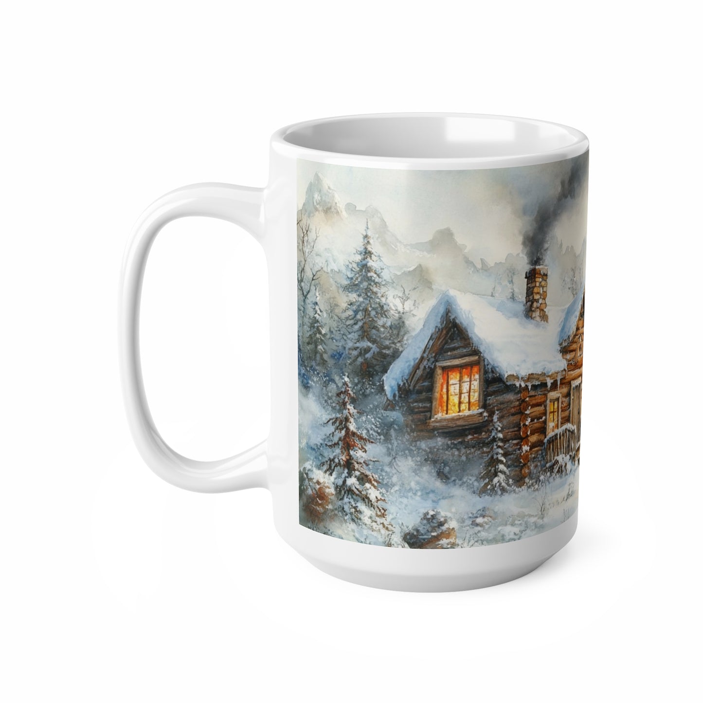 Keramisk Julekopp med Julemotiv #7 – Perfekt Gave til Kaffe, Te eller Kakao