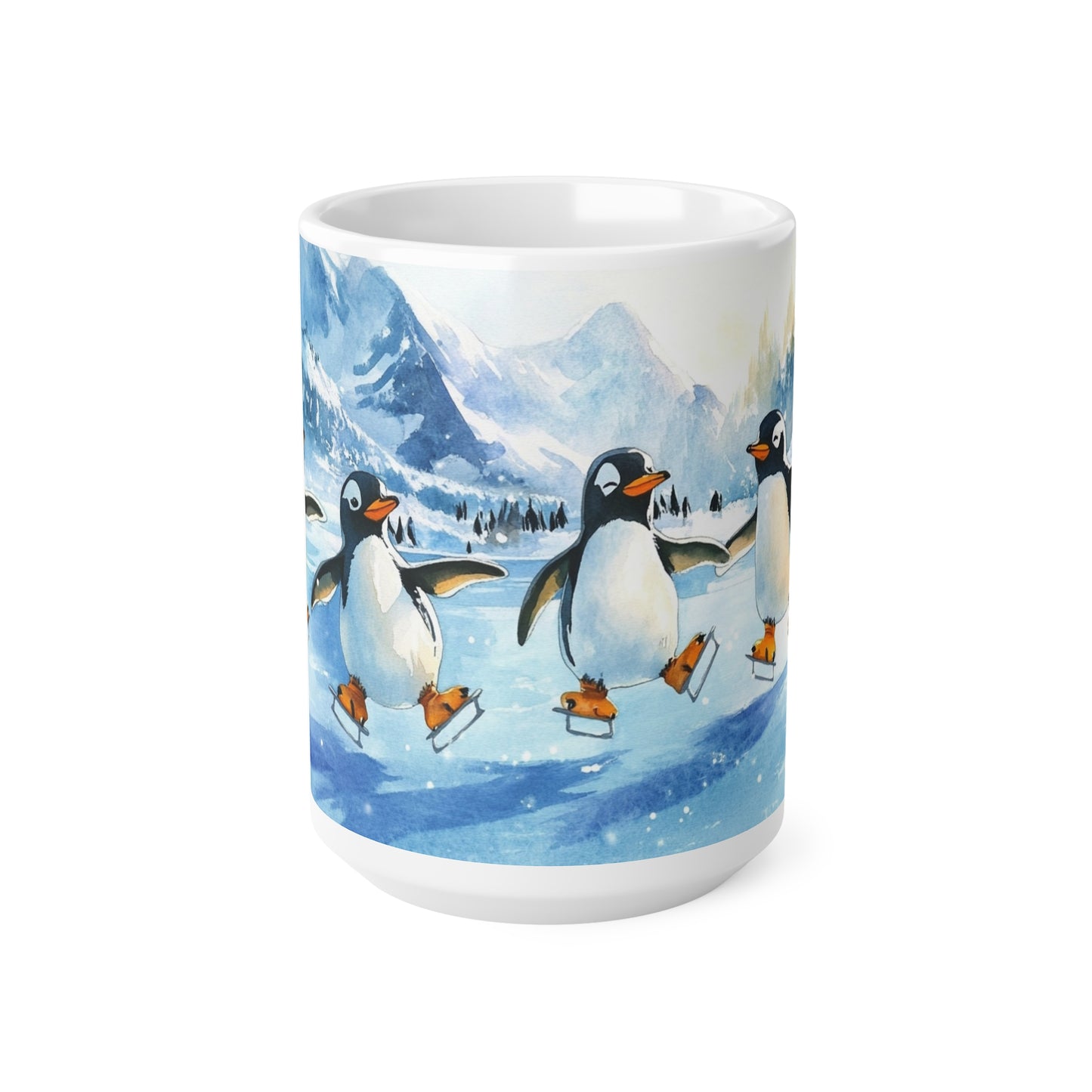 Keramisk Julekopp med Julemotiv #58 – Perfekt Gave til Kaffe, Te eller Kakao