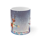 Keramisk Julekopp med Julemotiv #38 – Perfekt Gave til Kaffe, Te eller Kakao