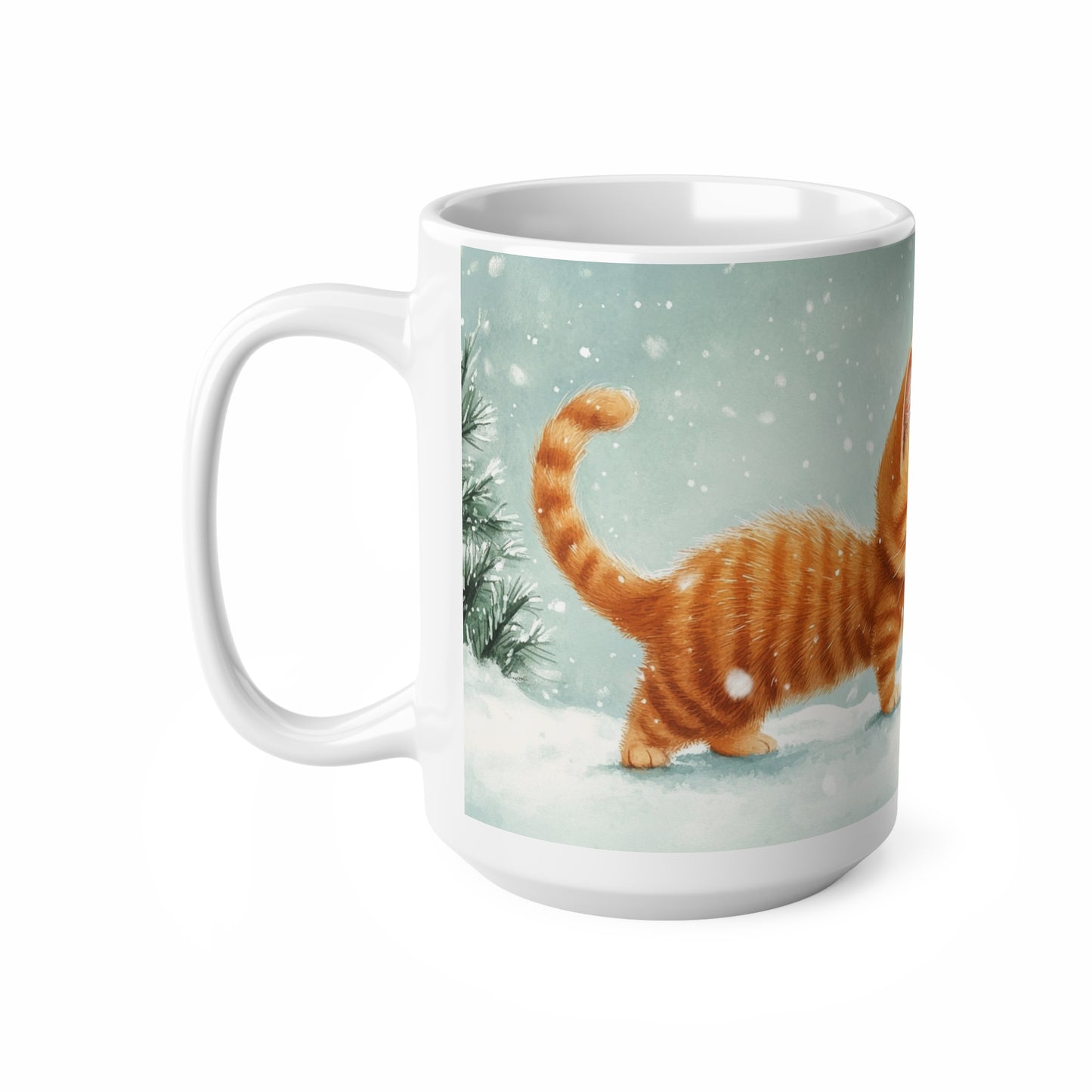 Keramisk Julekopp med Julemotiv #79 – Perfekt Gave til Kaffe, Te eller Kakao